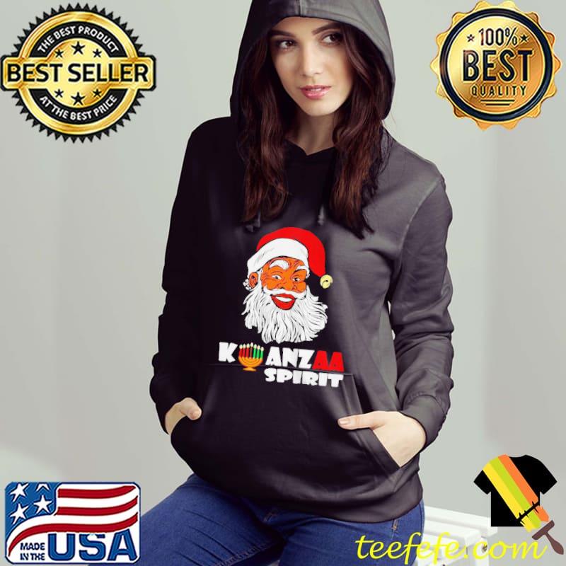Kanzaa Spirit Santa Clau Shirt Hoodie Kanzaa Spirit Santa Clau Shirt Hoodie