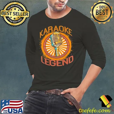 Karaoke Legend Sing Vintage Shirt
