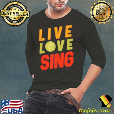 Karaoke Live Love Sing Vintage Vintage Shirt