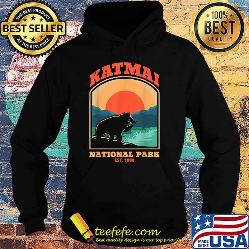 Katmai National Park Preserve US Vintage T-Shirt Hoodie Katmai National Park Preserve US Vintage T-Shirt Hoodie
