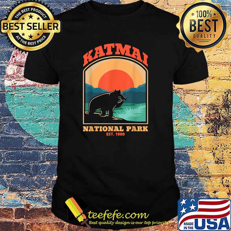 Katmai National Park Preserve US Vintage T-Shirt Katmai National Park Preserve US Vintage T-Shirt