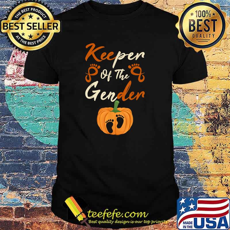 Keeper Of The Gender Reveal Baby Halloween Party T-Shirt