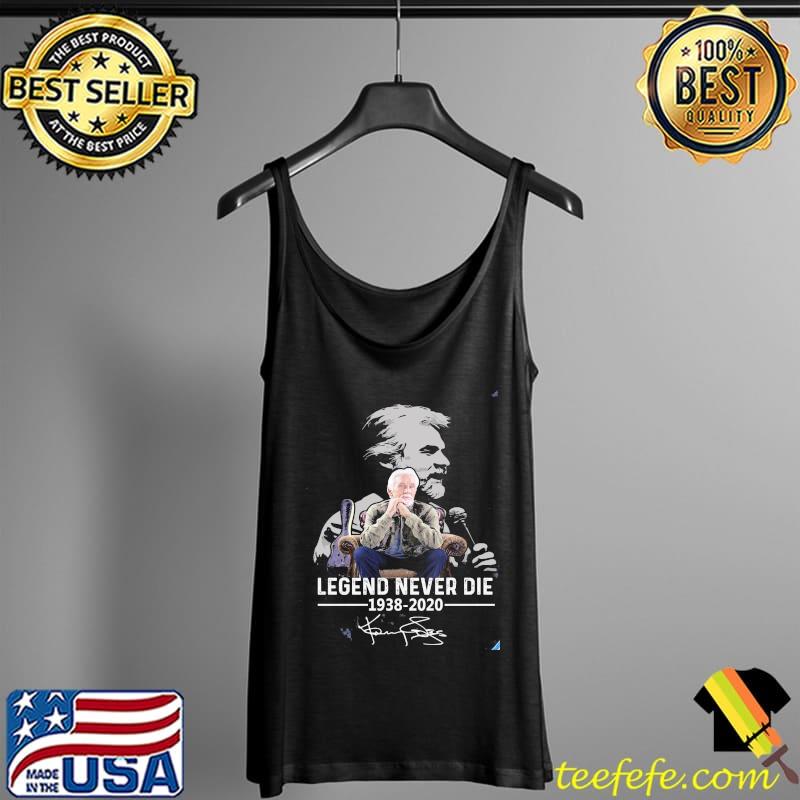 Kenny Rogers Legend Never Die 1938 2020 Signature Shirt Tank Top Kenny Rogers Legend Never Die 1938 2020 Signature Shirt Tank Top