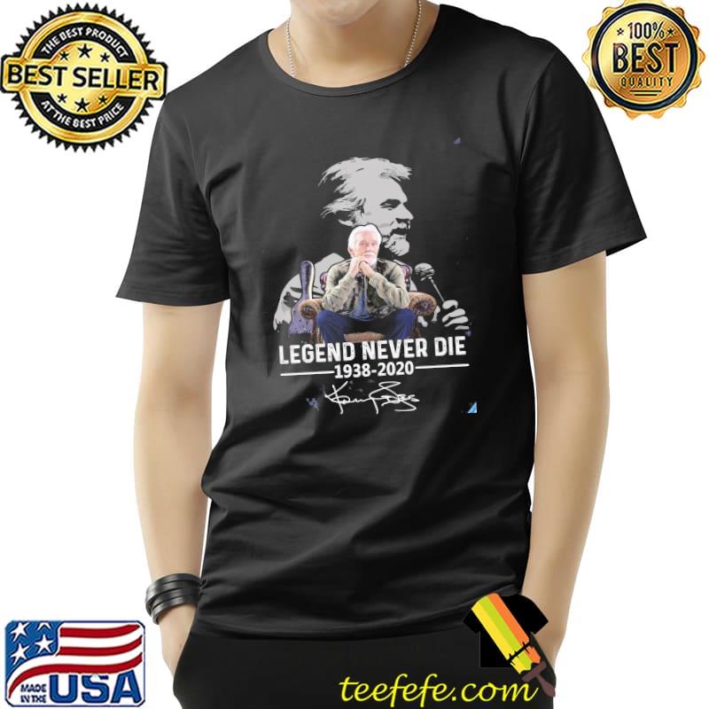 Kenny Rogers Legend Never Die 1938 2020 Signature Shirt Unisex Kenny Rogers Legend Never Die 1938 2020 Signature Shirt Unisex