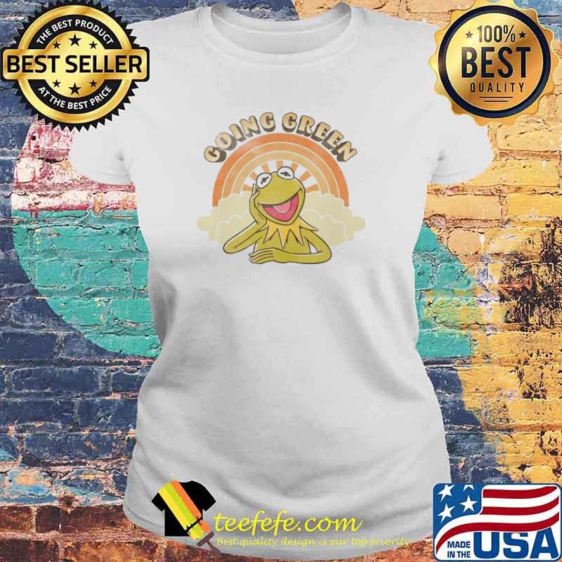 Kermit the Frog 'Going Green Shirt Laides tee Kermit the Frog 'Going Green Shirt Laides tee