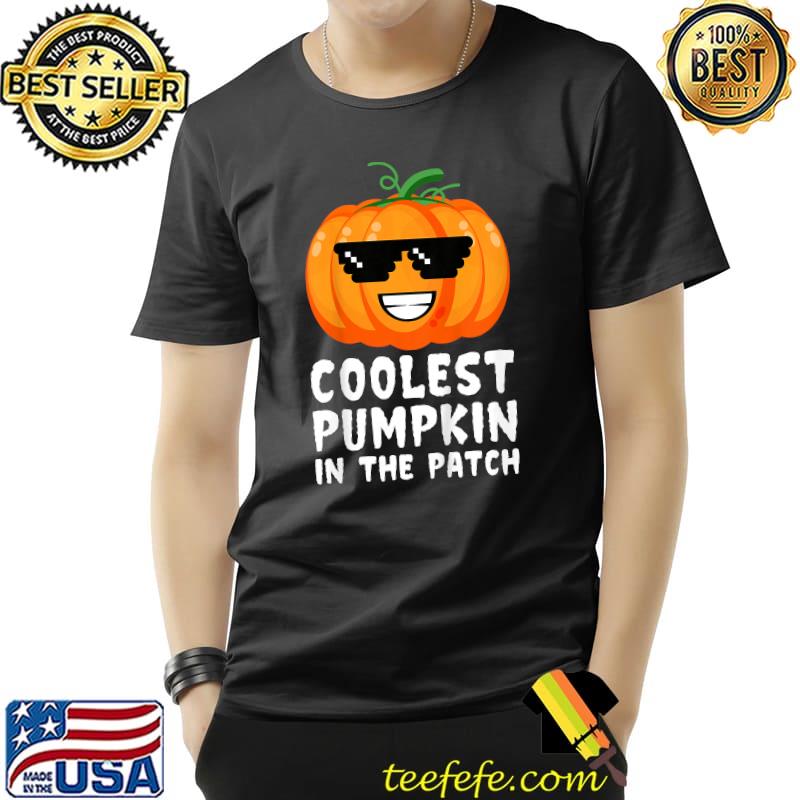 Kids Coolest Pumpkin In The Patch Halloween Boys Girls Toddler T-Shirt Unisex Kids Coolest Pumpkin In The Patch Halloween Boys Girls Toddler T-Shirt Unisex