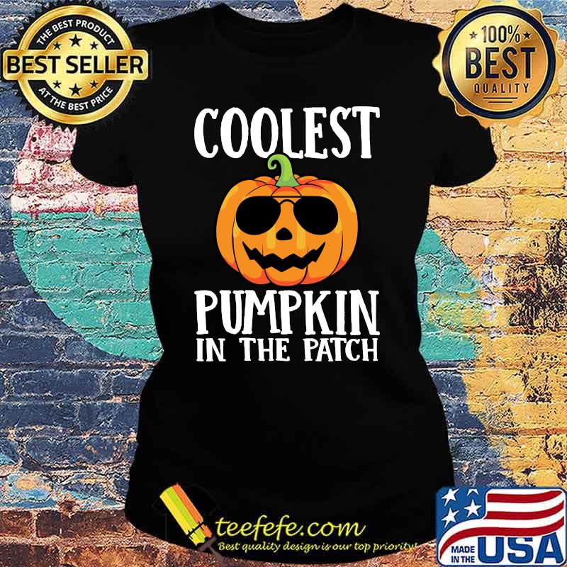 Kids Coolest Pumpkin In The Patch Halloween Girls Boys T-Shirt Ladies tee Kids Coolest Pumpkin In The Patch Halloween Girls Boys T-Shirt Ladies tee