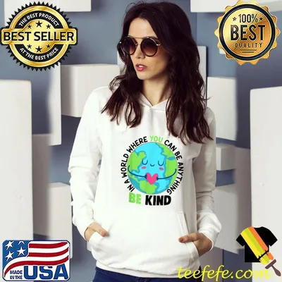 Kids Earth Be Kind In October We Wear Orange For Unity Day T-Shirt