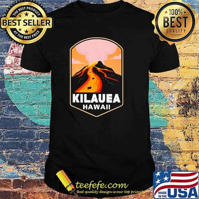 Kilauea Hawaii Volcanoes National Park Volcano Shirt