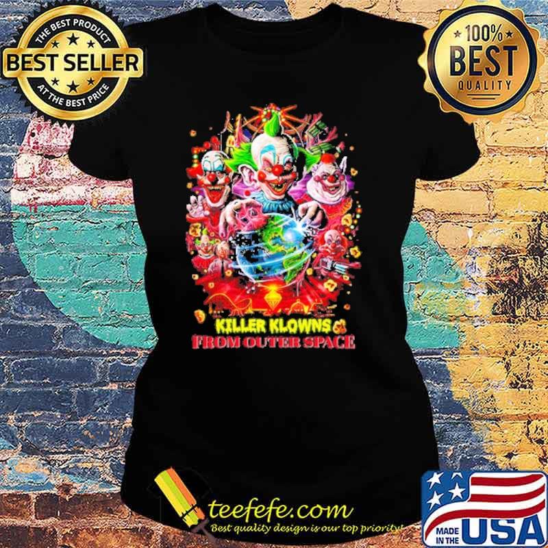 Killer knowns from outer space clown horror s Ladies tee Killer knowns from outer space clown horror s Ladies tee