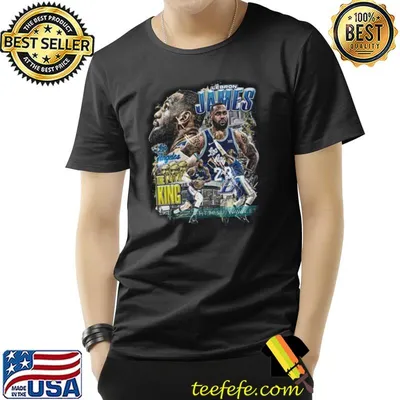 King Lebron James Graphic Shirt