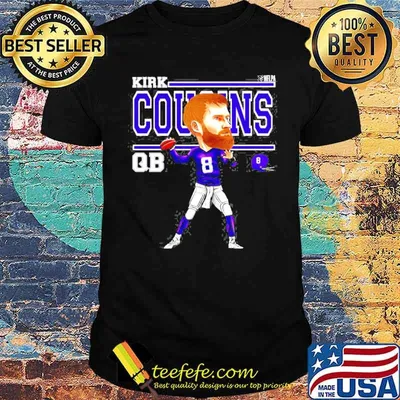 Kirk Cousins Cartoon Football Players Shirt