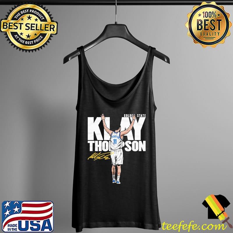 Klay Thompson Golden State Basketball Signature Shirt Tank Top Klay Thompson Golden State Basketball Signature Shirt Tank Top