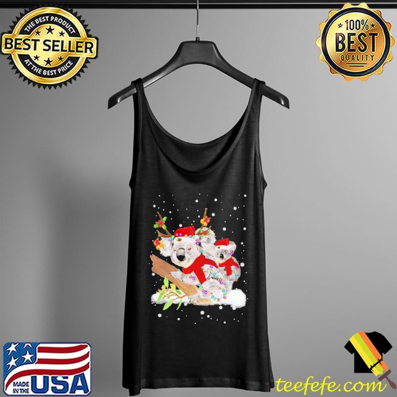 Koala With Baby Sweet Christmas Shirt Tank Top Koala With Baby Sweet Christmas Shirt Tank Top