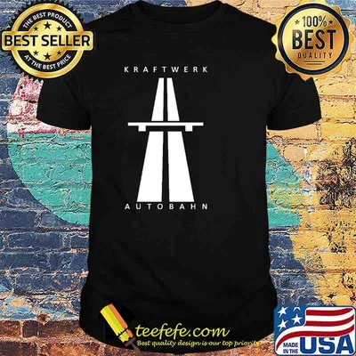 Kraftwerk Autobakn Sign Shirt