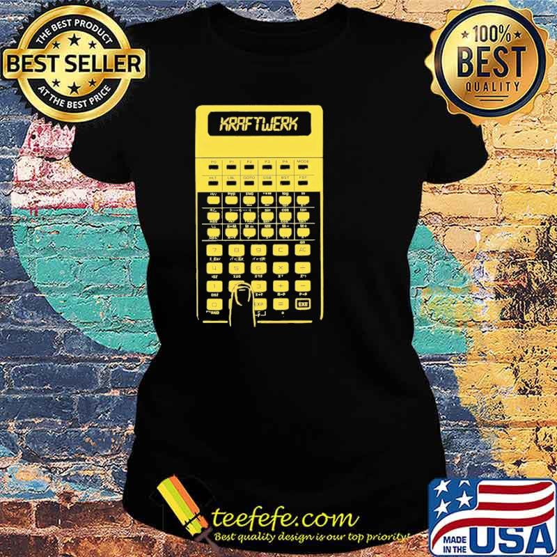 Kraftwerk Calculator Shirt Ladies tee Kraftwerk Calculator Shirt Ladies tee