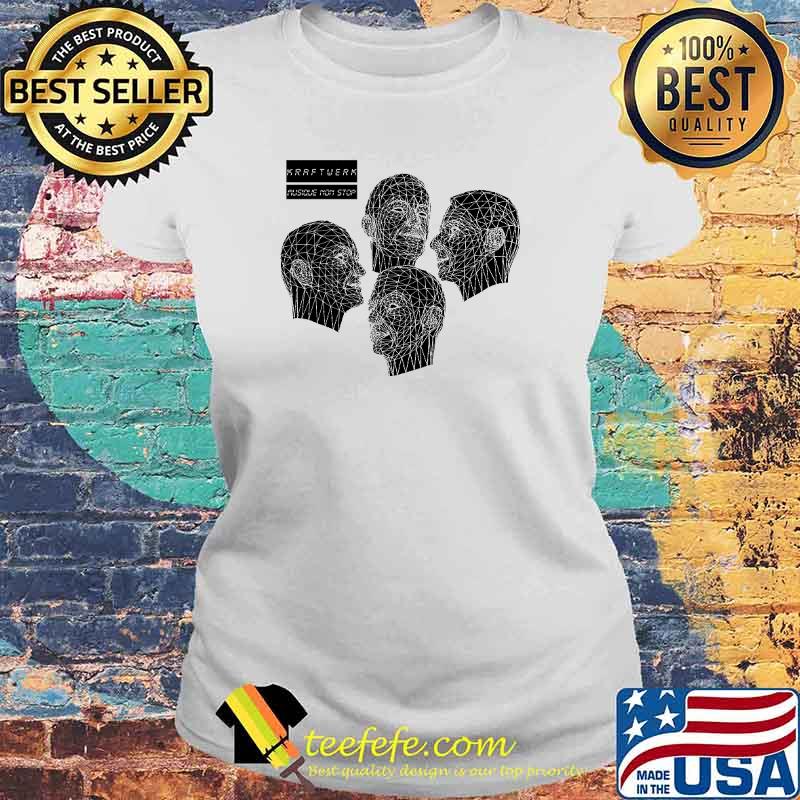 Kraftwerk Nusique Non Stop Shirt Laides tee Kraftwerk Nusique Non Stop Shirt Laides tee