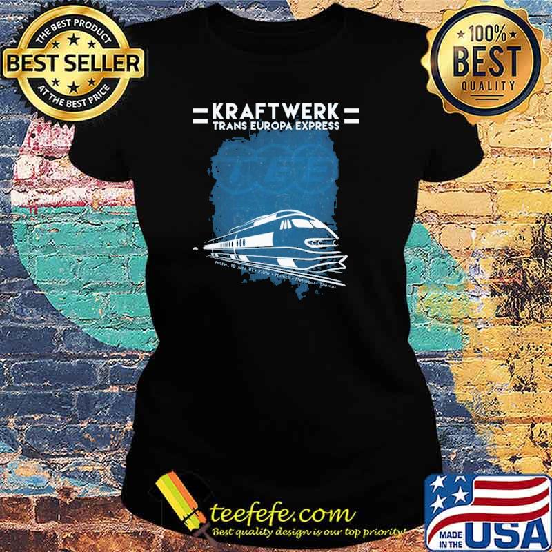 Kraftwerk Trans Europa Express Shirt Ladies tee Kraftwerk Trans Europa Express Shirt Ladies tee