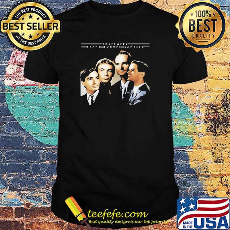 Kraftwerk Trans Europe Express Poster Shirt Kraftwerk Trans Europe Express Poster Shirt