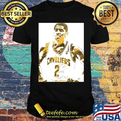 Kyrie Irving Cleveland Cavaliers Pixel Art Vintage Shirt