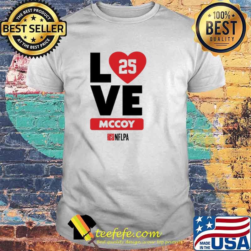 L 25 Love MCCOY NFLPA Shirt