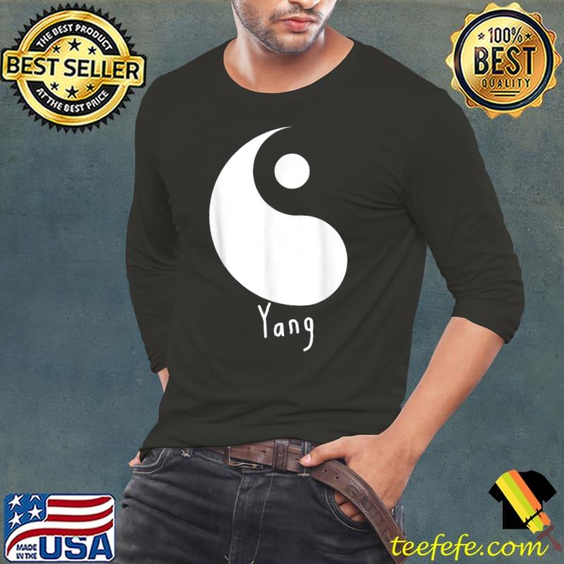 Last Minute Easy Couples Matching Halloween Costume Yin Yang T-Shirt Long Sleeve Tee Last Minute Easy Couples Matching Halloween Costume Yin Yang T-Shirt Long Sleeve Tee