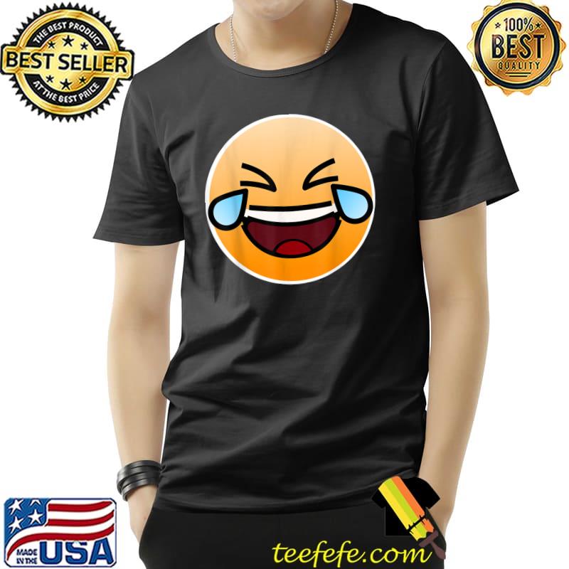 laughing and crying face design T-Shirt Unisex laughing and crying face design T-Shirt Unisex