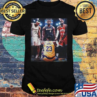 Lebron James Cavaliers Heat Lakers Football shirt