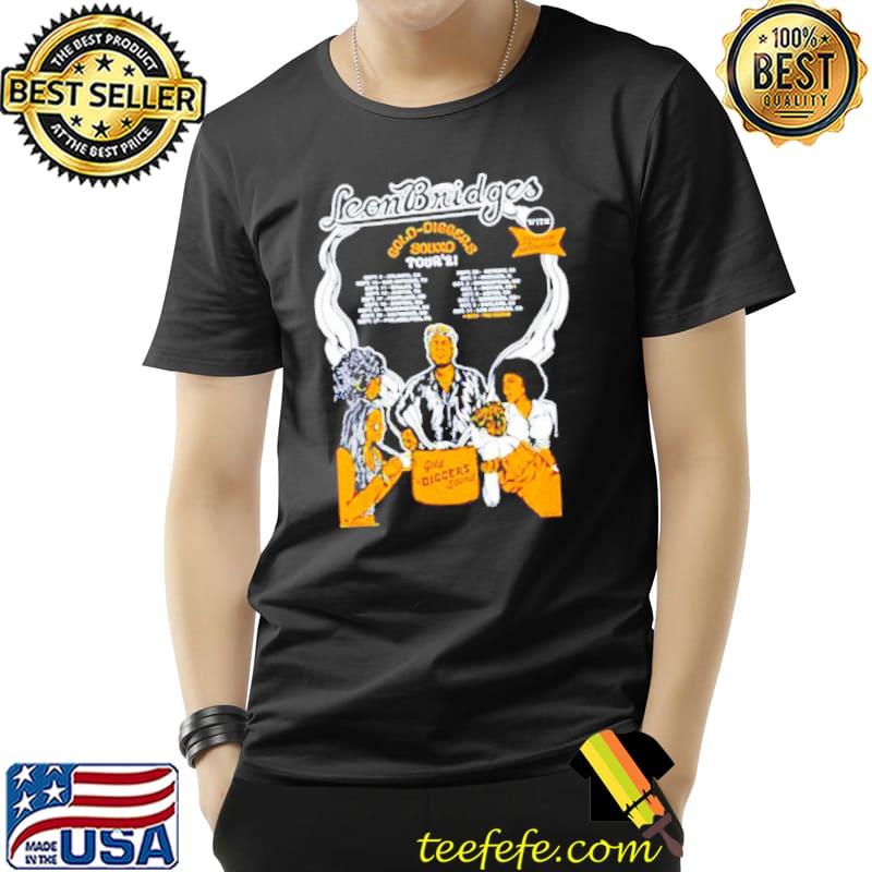 Leon Bridges Tour 2021 Gold Diggers shirt