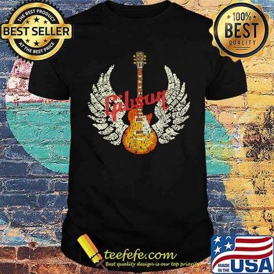 Les-Paul Men Gibsons Guitar T-Shirt