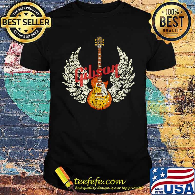 Les-Paul Men Gibsons Guitar T-Shirt Les-Paul Men Gibsons Guitar T-Shirt