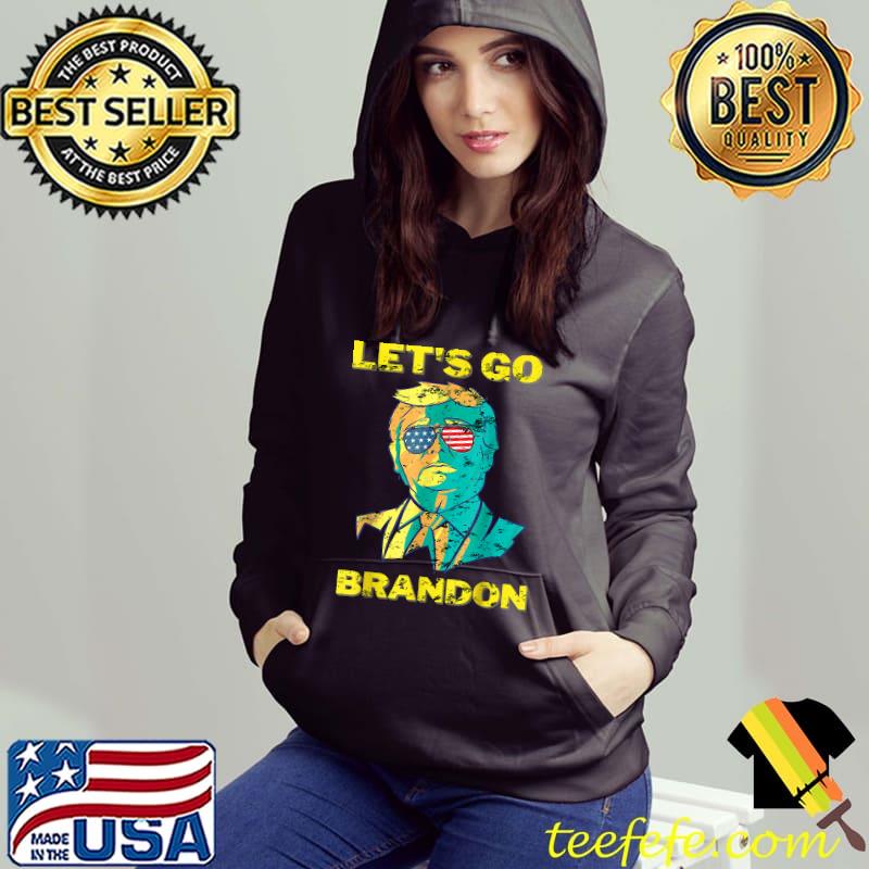 Let's Go Brandon Anti Joe Biden Chant American Sunglasses T-Shirt Hoodie Let's Go Brandon Anti Joe Biden Chant American Sunglasses T-Shirt Hoodie