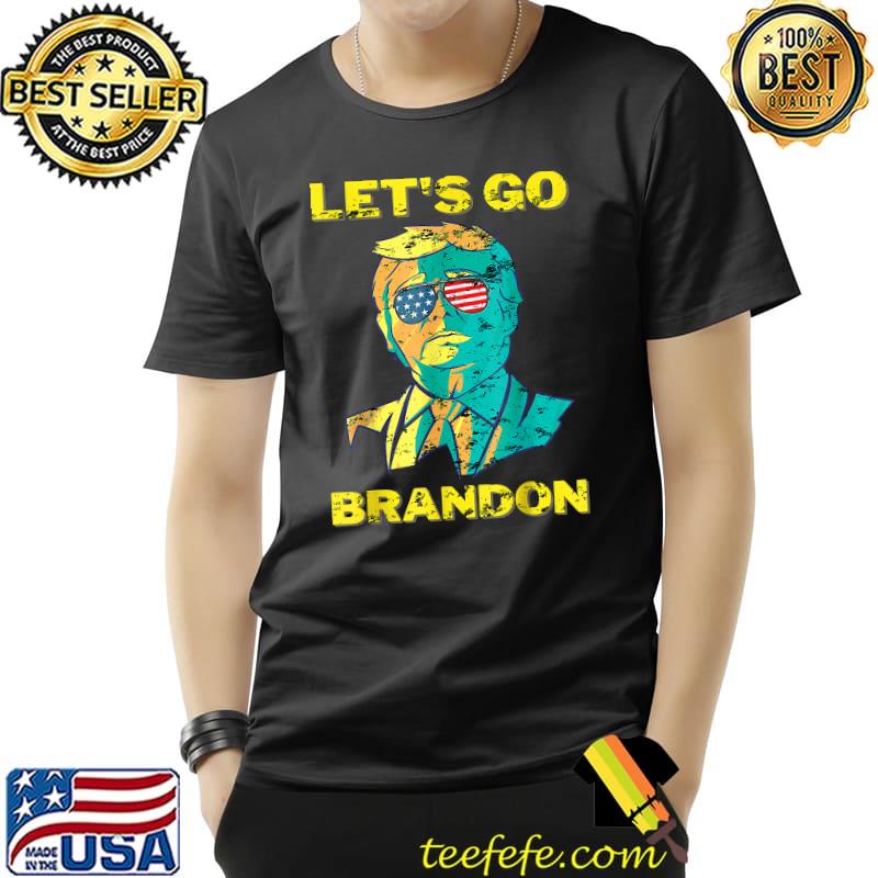 Let's Go Brandon Anti Joe Biden Chant American Sunglasses T-Shirt Unisex Let's Go Brandon Anti Joe Biden Chant American Sunglasses T-Shirt Unisex