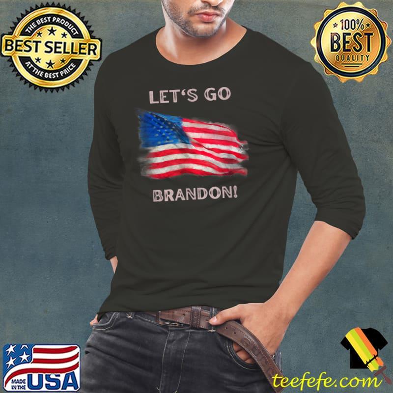 Let's Go Brandon Anti Liberal US Flag T-Shirt Let's Go Brandon Anti Liberal US Flag T-Shirt