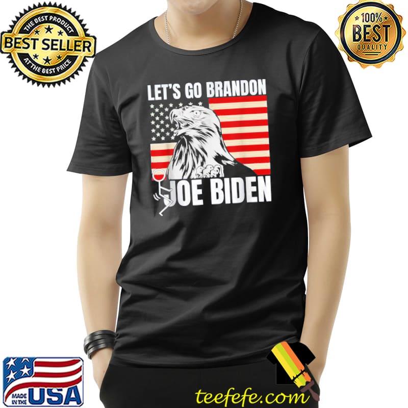 Let's Go Brandon Biden American Flag Eagle T-Shirt Unisex Let's Go Brandon Biden American Flag Eagle T-Shirt Unisex