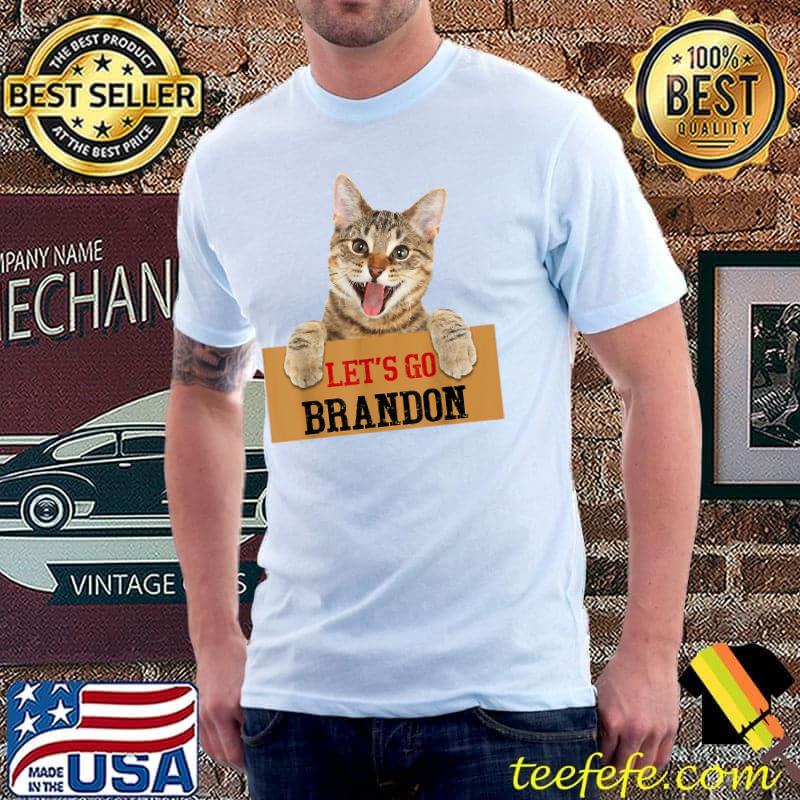 Let's Go Brandon Cat Funny T-Shirt Unisex Let's Go Brandon Cat Funny T-Shirt Unisex