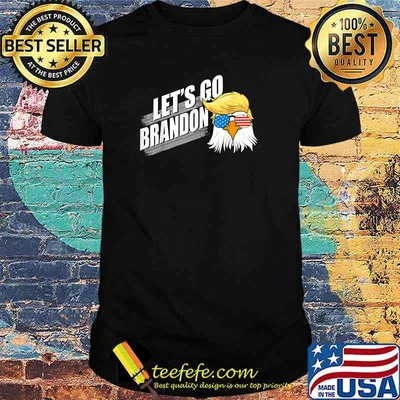 Let's Go Brandon Chant at the Race and Games T-Shirt