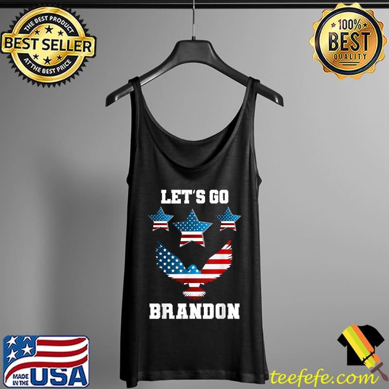 Let's Go Brandon Dove Start Conservative Anti Liberal Eagle US Flag T-Shirt Tank Top Let's Go Brandon Dove Start Conservative Anti Liberal Eagle US Flag T-Shirt Tank Top