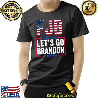 Let's Go Brandon Flag Sunglasses Funny Anti Bien Club T-Shirt