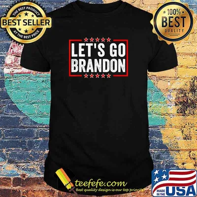 Let's Go Brandon Flag Sunglasses Trump Anti Bien Club T-Shirt