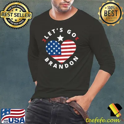Let's Go Brandon Funny American flag Vintage T-Shirt