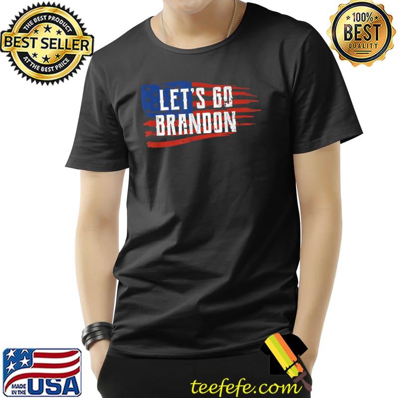 Let's Go Brandon Tee, Cool Conservative American Flag T-Shirt Unisex Let's Go Brandon Tee, Cool Conservative American Flag T-Shirt Unisex