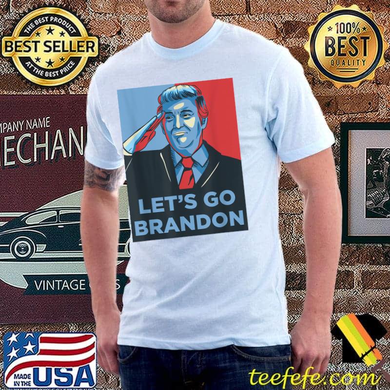 Let's Go Brandon Tee Trump Conservative Anti Liberal US Flag T-Shirt Unisex Let's Go Brandon Tee Trump Conservative Anti Liberal US Flag T-Shirt Unisex