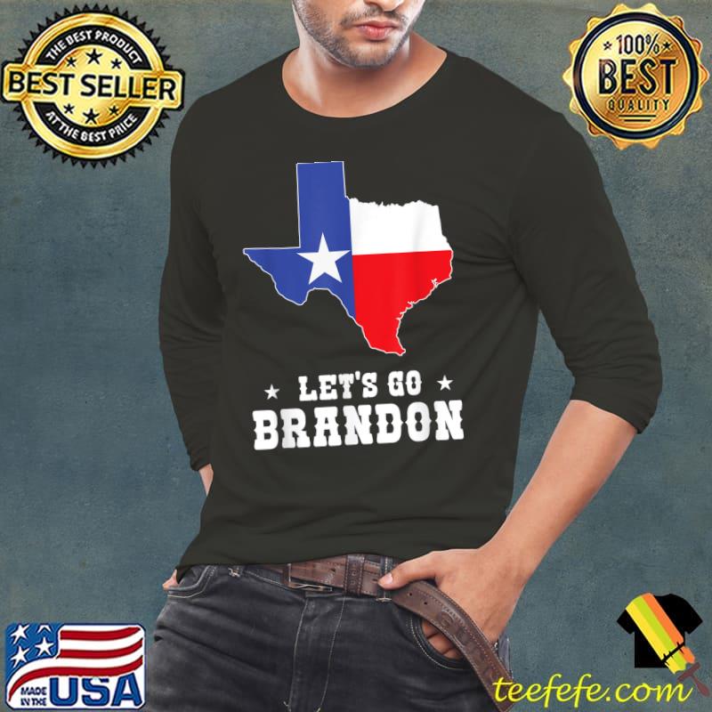 Let's Go Brandon Texas Flag T-Shirt Let's Go Brandon Texas Flag T-Shirt