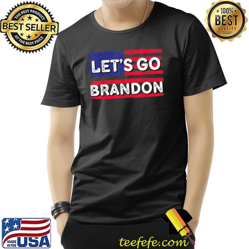 Let's Go Brandon Vintage Retro American Flag T-Shirt Unisex Let's Go Brandon Vintage Retro American Flag T-Shirt Unisex