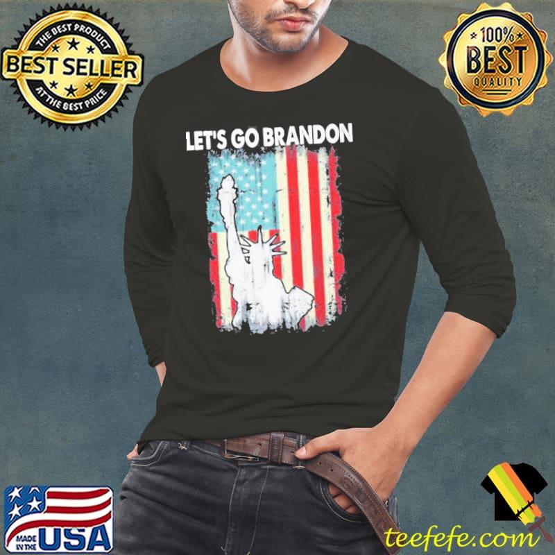 Let’S Go Brandon American Flag 2021 Statue Of Liberty shirt
