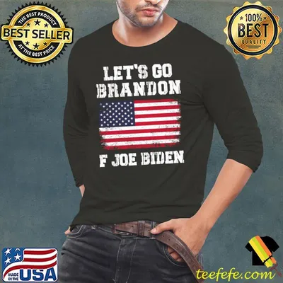 Lets Go Brandon American Flag F Joe Biden T-shirt