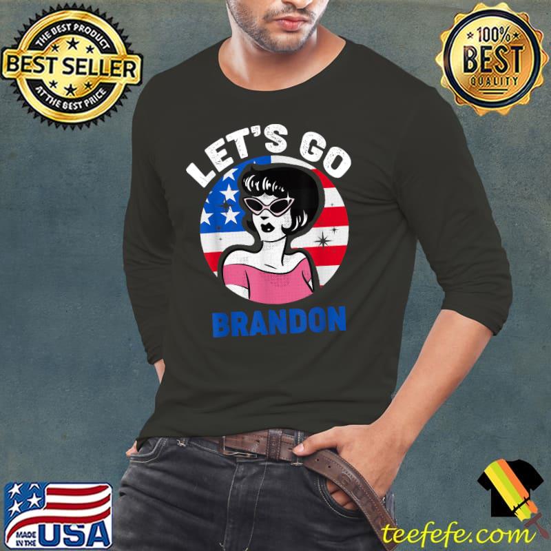 Let’s Go Brandon Conservative US Flag T-Shirt T-Shirt