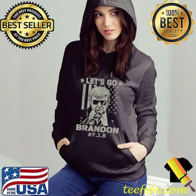 Let’s Go Brandon Conservative US Flag Women Men T-Shirt