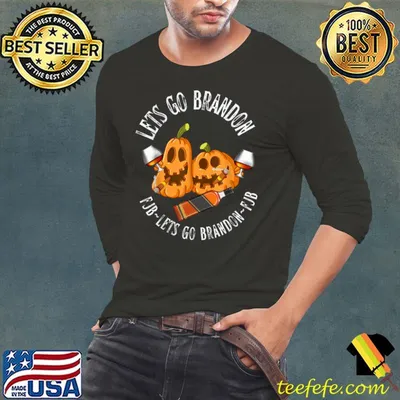 Lets Go Brandon Let's Go Brandon Halloween Thanksgiving T-Shirt